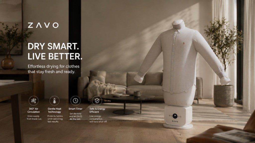 ZAVO Automatic Ironing Machine demonstration